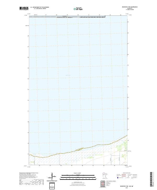 Roosevelt NW 2022 topographic map thumbnail