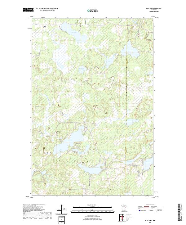 Ross Lake 2022 topographic map thumbnail