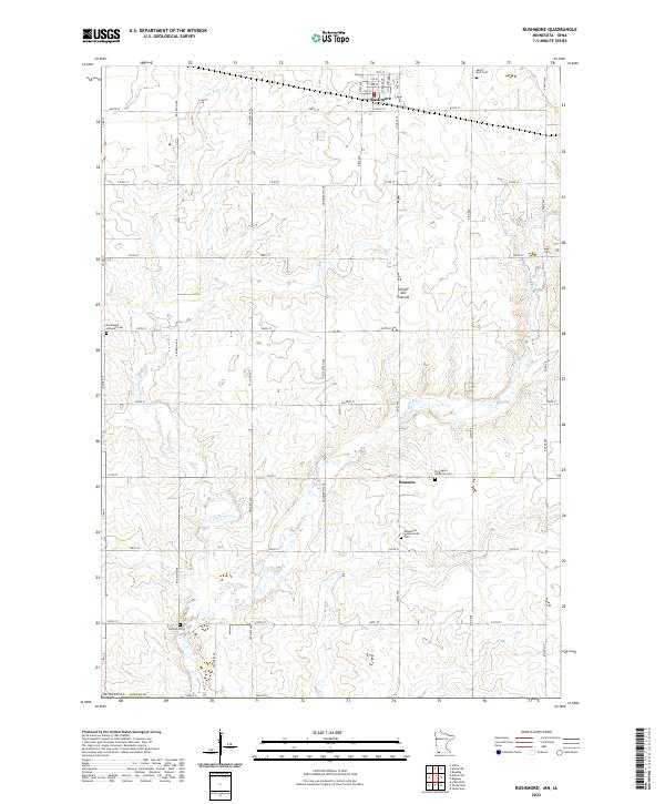Rushmore 2022 topographic map thumbnail