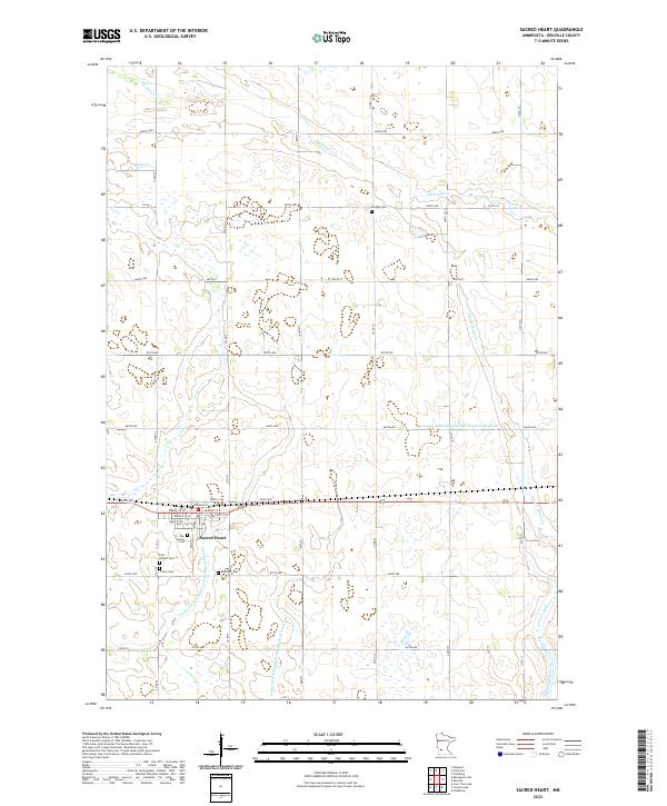 Sacred Heart 2022 topographic map thumbnail