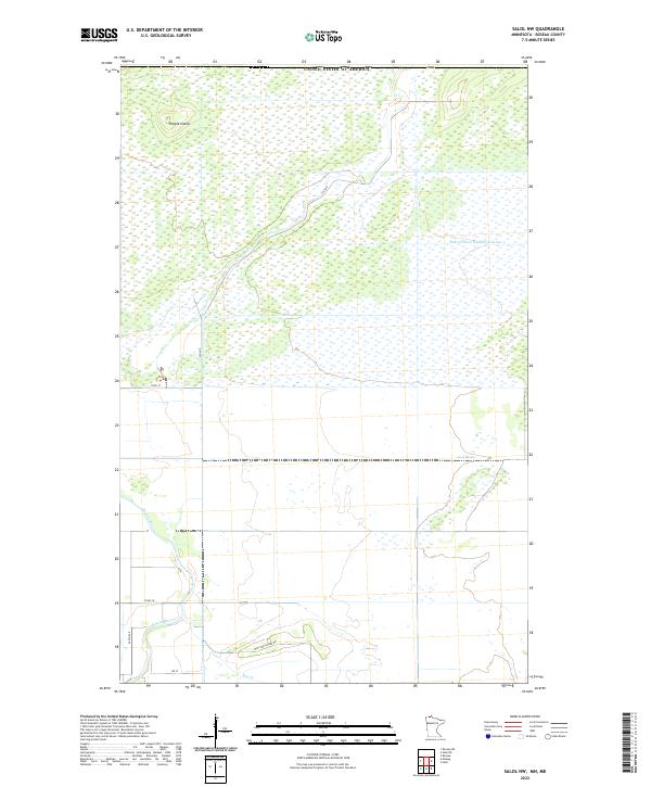 Salol NW 2022 topographic map thumbnail