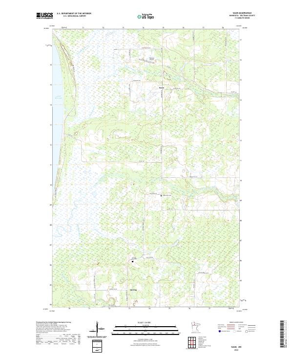 Saum 2022 topographic map thumbnail