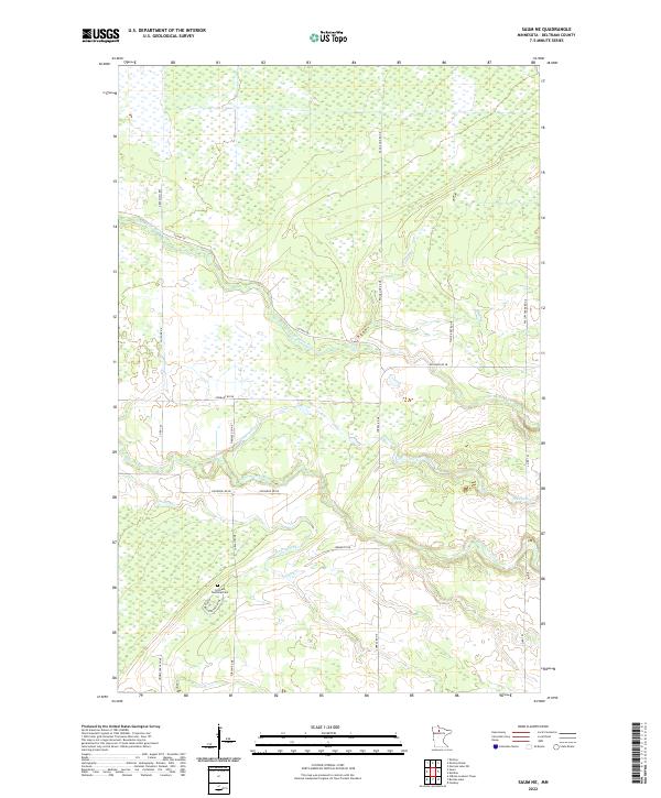 Saum NE 2022 topographic map thumbnail