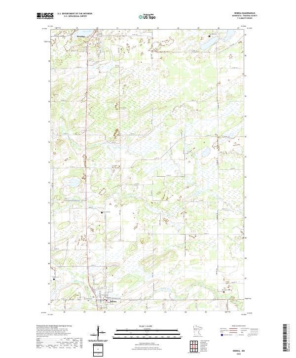 Sebeka 2022 topographic map thumbnail