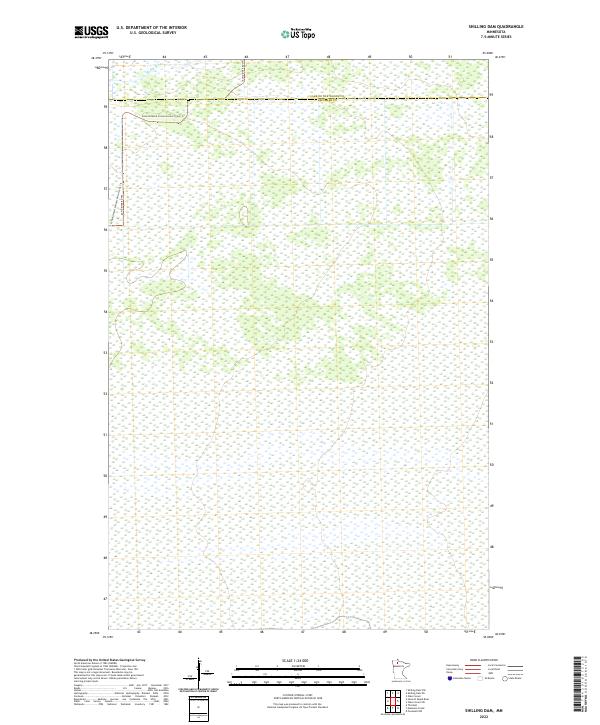 Shilling Dam 2022 topographic map thumbnail