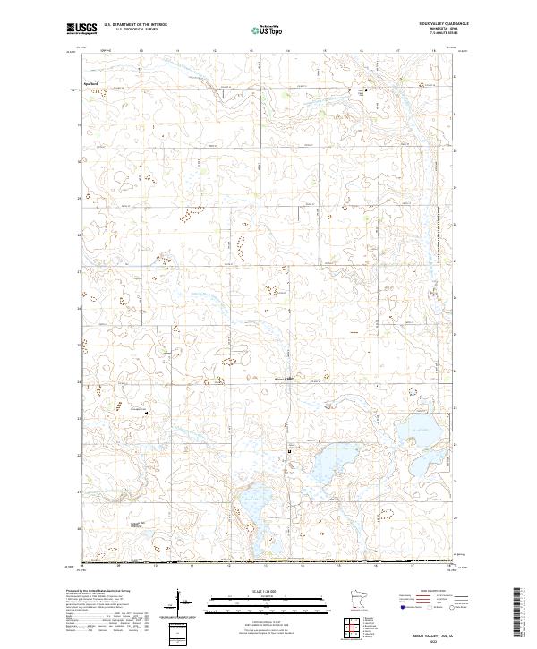Sioux Valley 2022 topographic map thumbnail