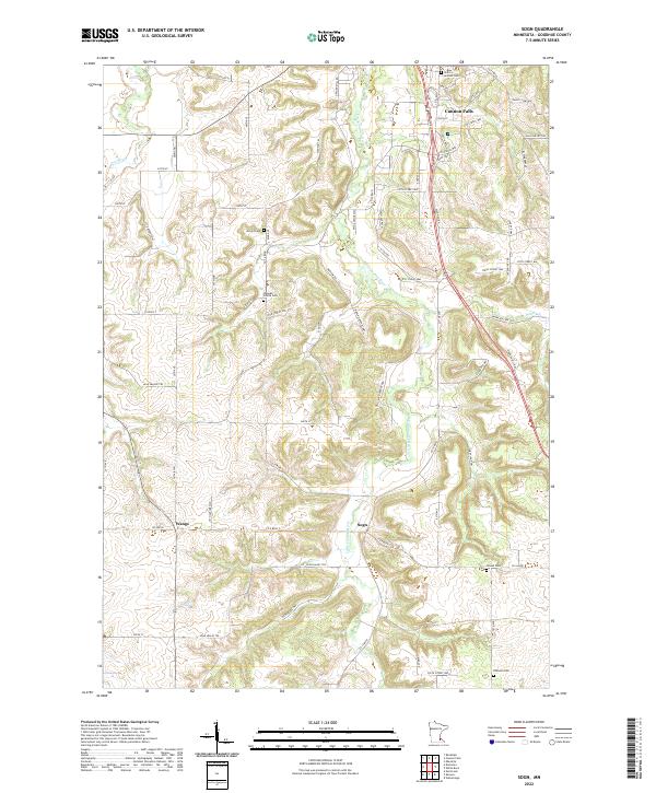 Sogn topographic map thumbnail