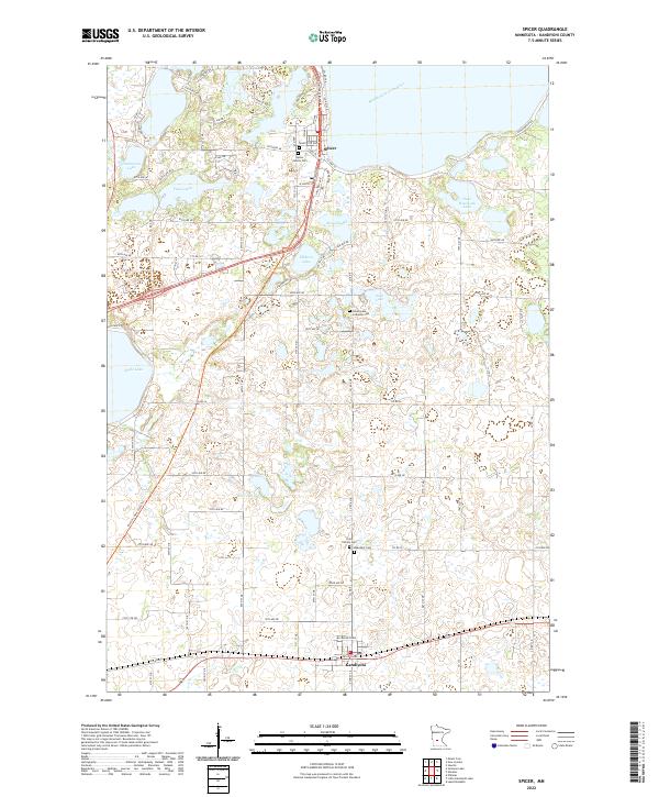 Spicer 2022 topographic map thumbnail