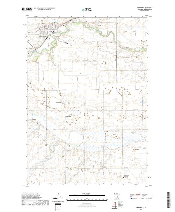 Springfield 2022 topographic map thumbnail