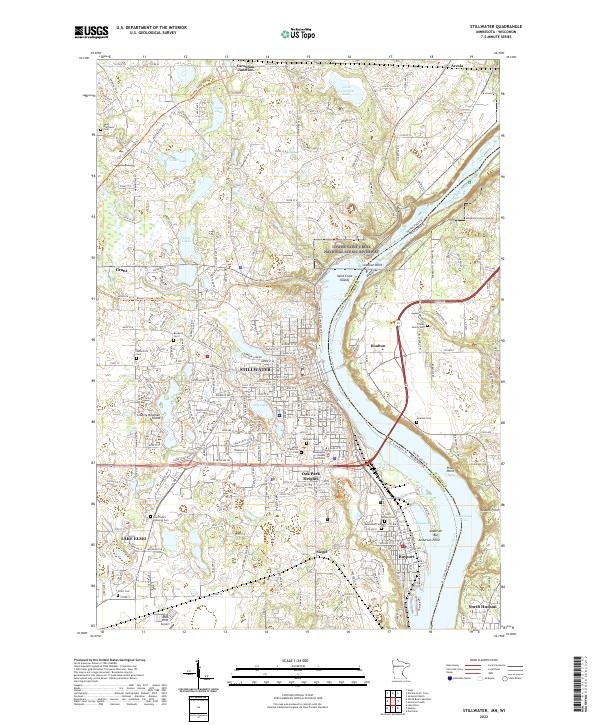 Stillwater 2022 topographic map thumbnail