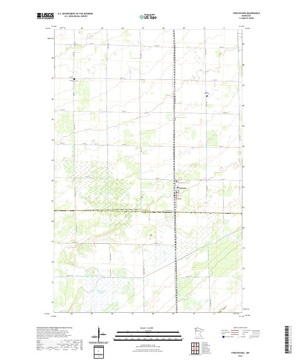 Strathcona 2022 topographic map thumbnail