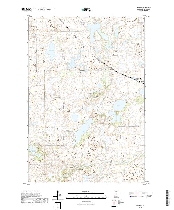 Terrace 2022 topographic map thumbnail