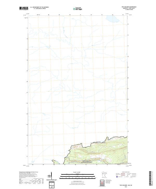 The Cascades 2022 topographic map thumbnail