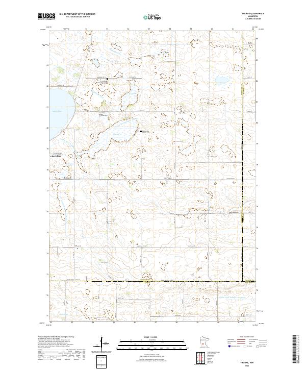 Thorpe 2022 topographic map thumbnail