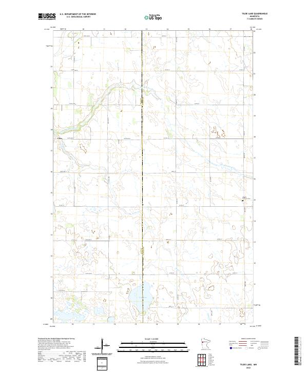 Tilde Lake 2022 topographic map thumbnail