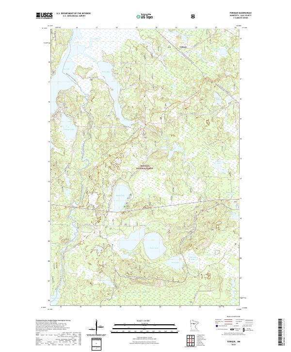 Tobique 2022 topographic map thumbnail