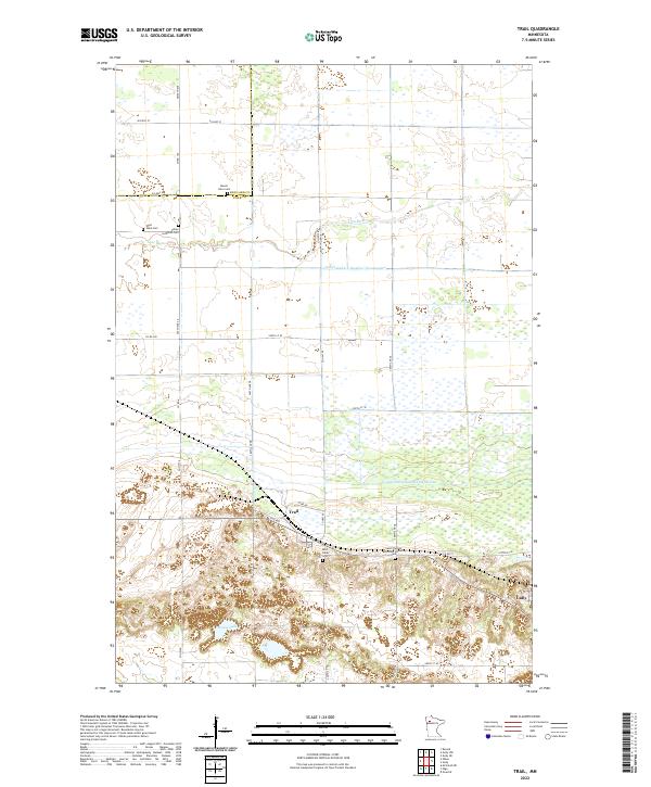 Trail 2022 topographic map thumbnail