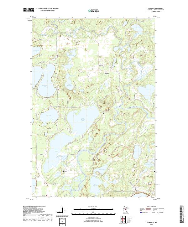Trommald 2022 topographic map thumbnail