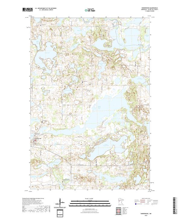Underwood 2022 topographic map thumbnail