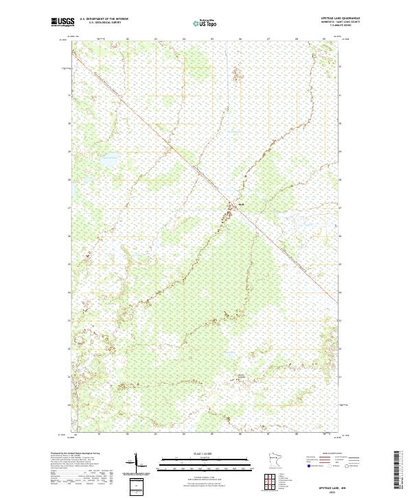 Upstead Lake 2022 topographic map thumbnail