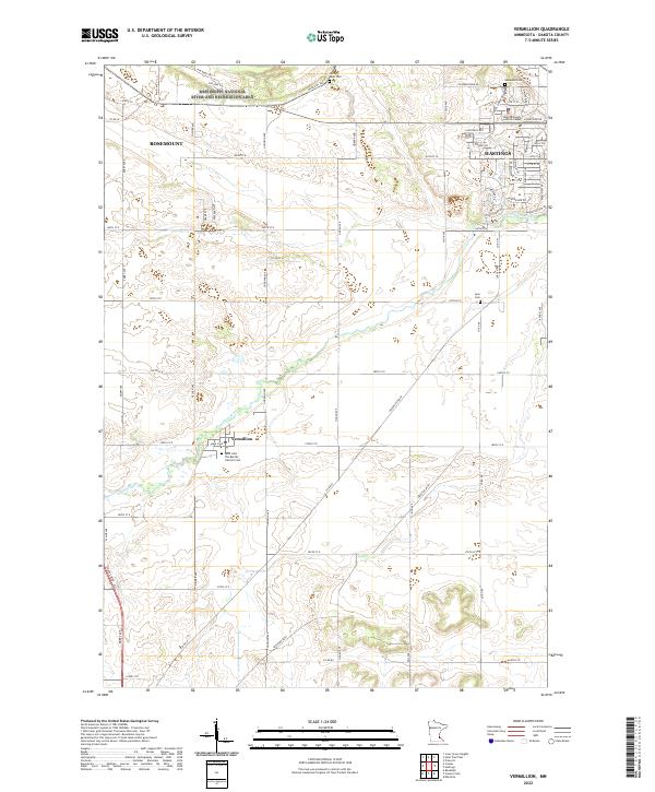 Vermillion 2022 topographic map thumbnail