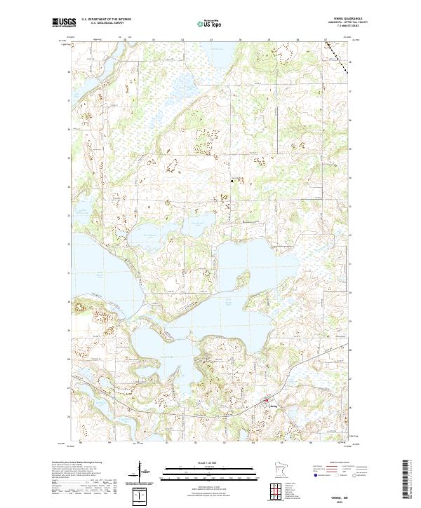 Vining 2022 topographic map preview