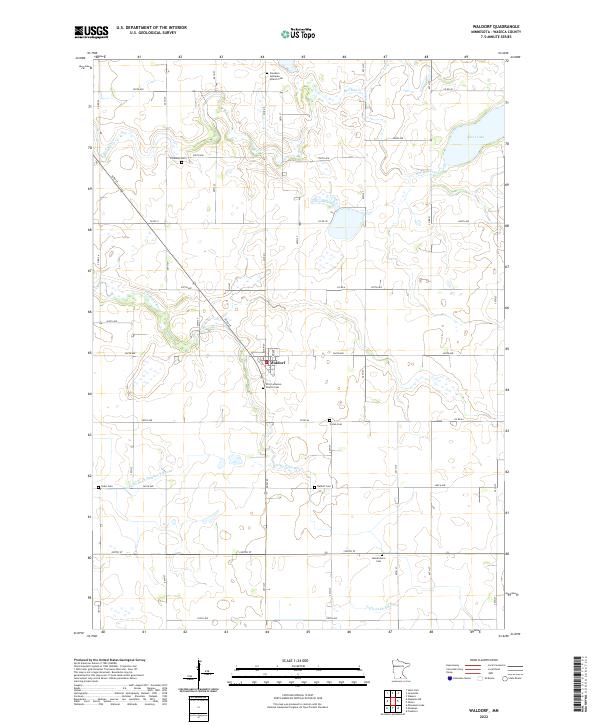 Waldorf 2022 topographic map thumbnail