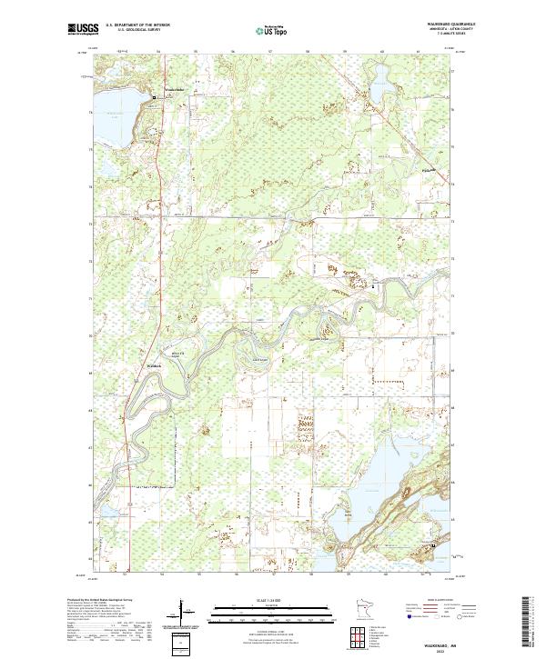 Waukenabo topographic map thumbnail
