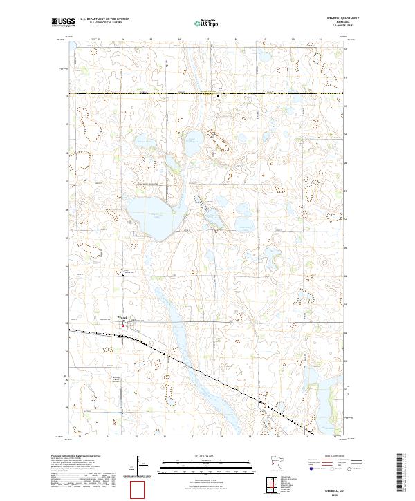 Wendell 2022 topographic map thumbnail