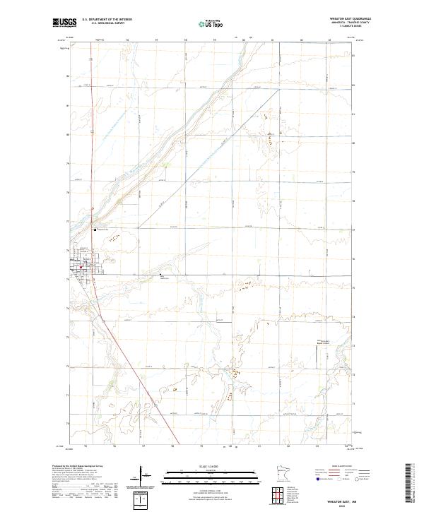 Wheaton East 2022 topographic map thumbnail