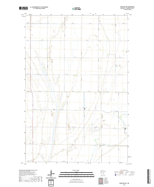 Wheaton NW 2022 topographic map thumbnail