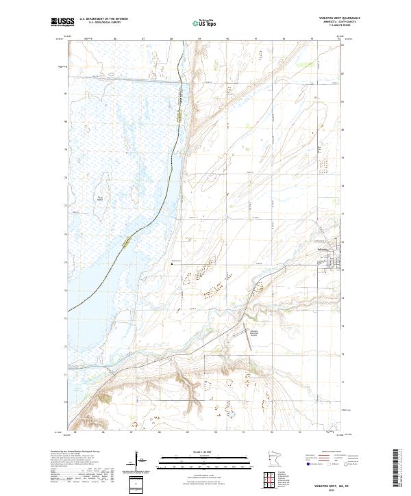 Wheaton West 2022 topographic map thumbnail
