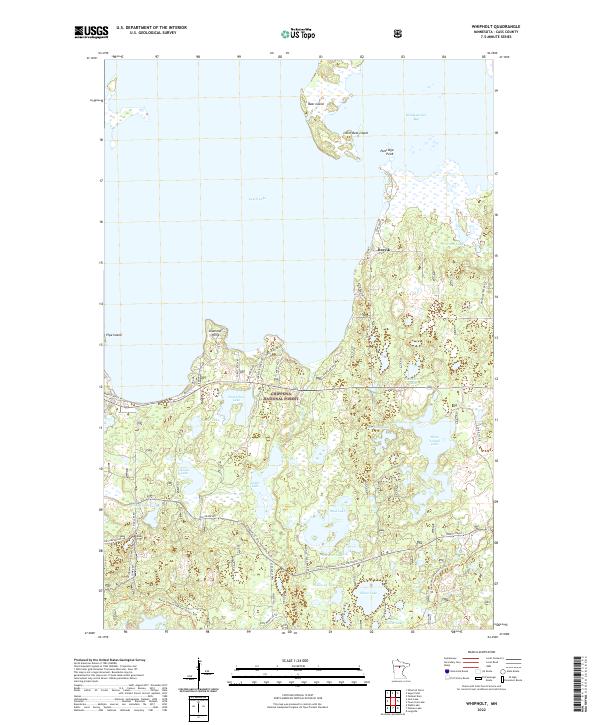 Whipholt 2022 topographic map thumbnail