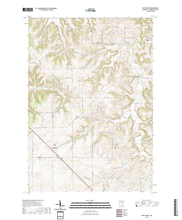 White Rock 2022 topographic map thumbnail