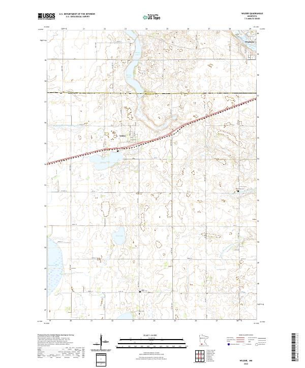 Wilder 2022 topographic map thumbnail
