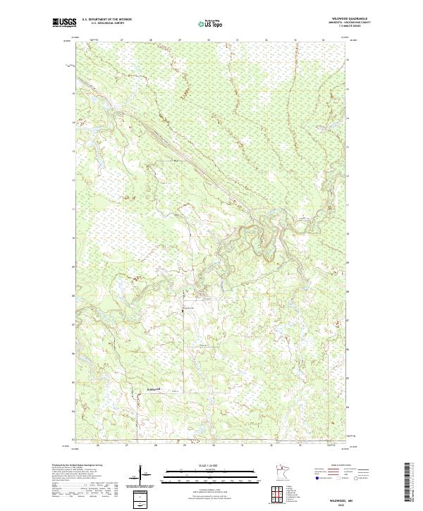 Wildwood 2022 topographic map thumbnail