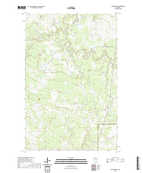 Wildwood NE 2022 topographic map thumbnail