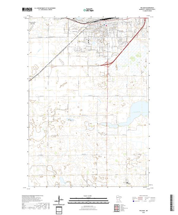 Willmar 2022 topographic map preview