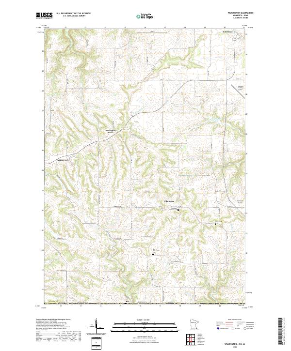 Wilmington topographic map thumbnail
