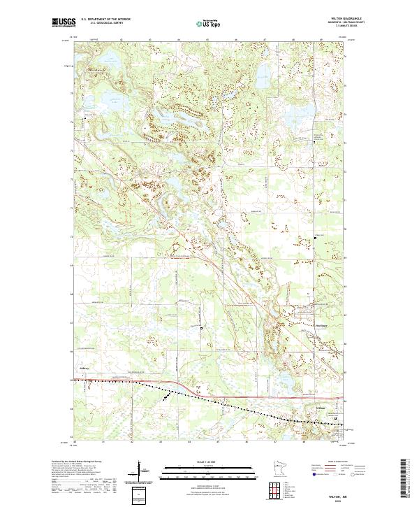 Wilton 2022 topographic map thumbnail