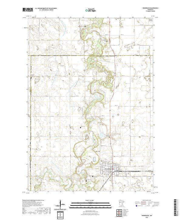 Winnebago 2022 topographic map thumbnail