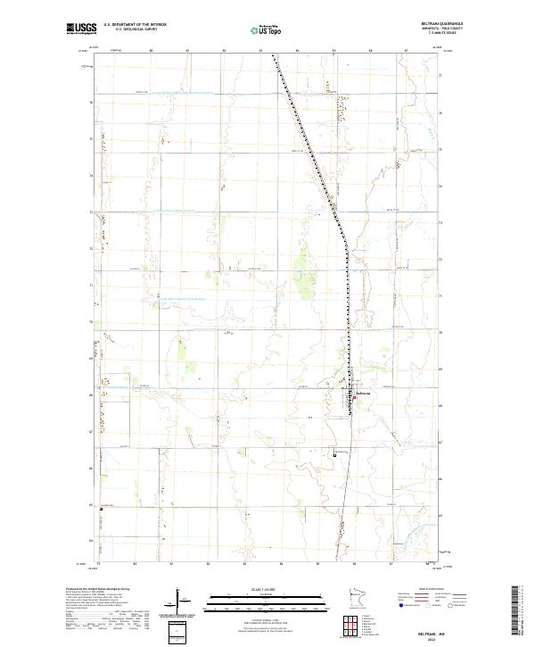 Beltrami topographic map thumbnail