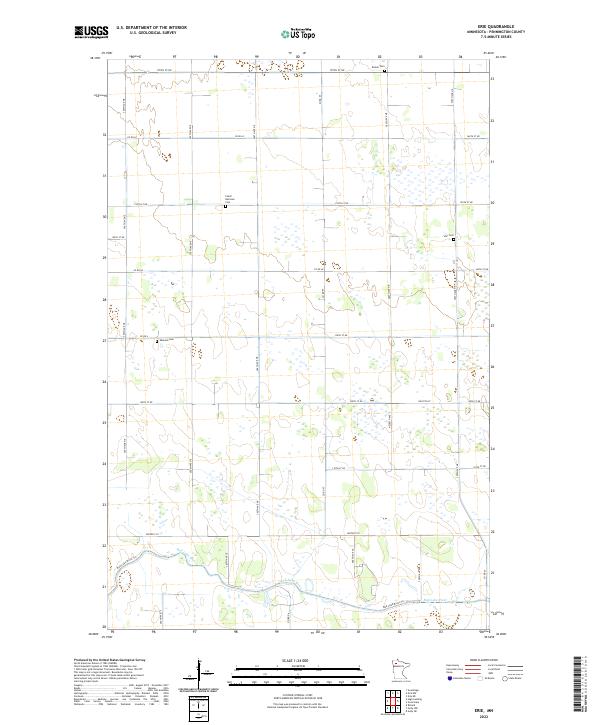 Erie topographic map thumbnail