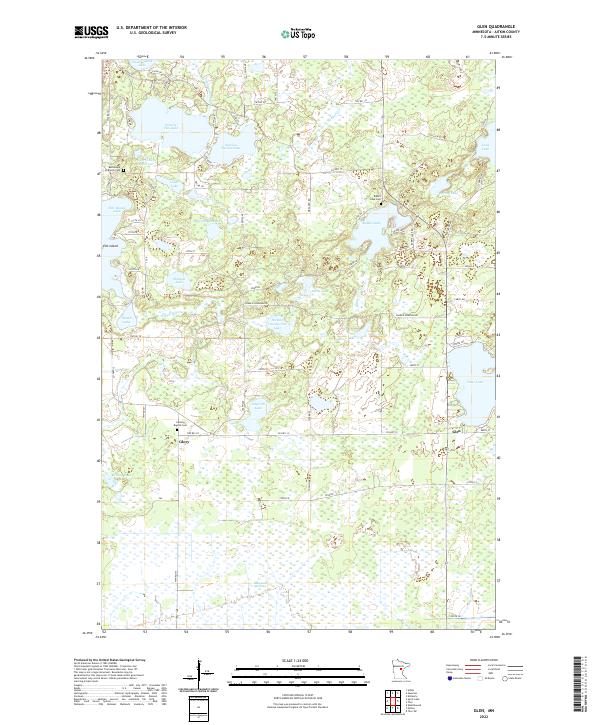 Glen topographic map thumbnail