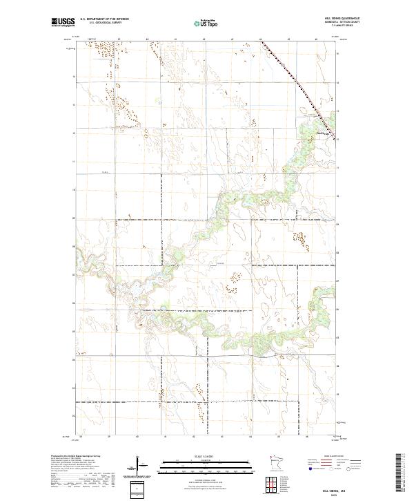 Hill Siding topographic map thumbnail