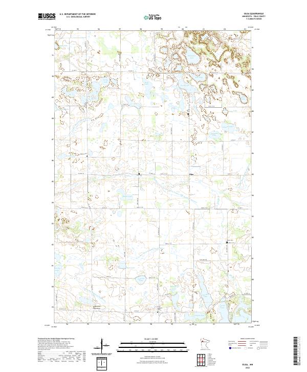 Olga 2022 topographic map thumbnail