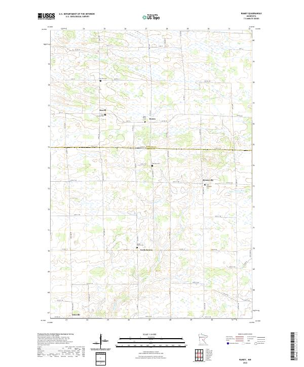 Ramey 2022 topographic map thumbnail