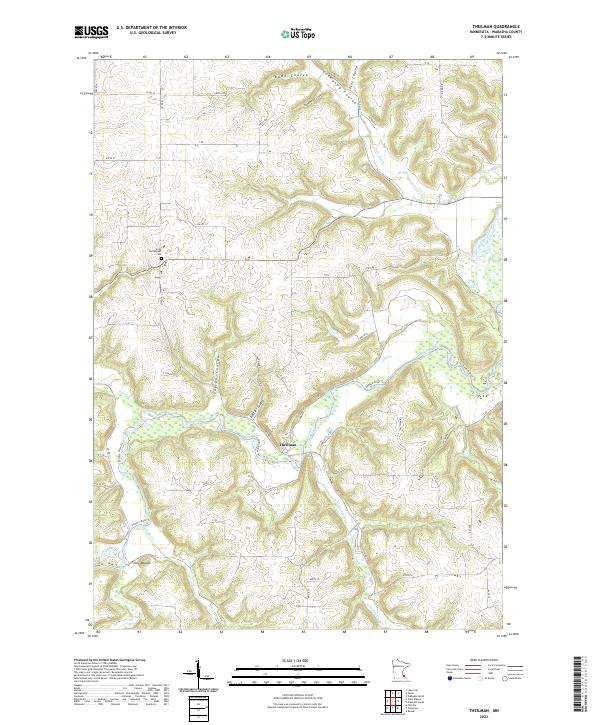 Theilman 2022 topographic map thumbnail
