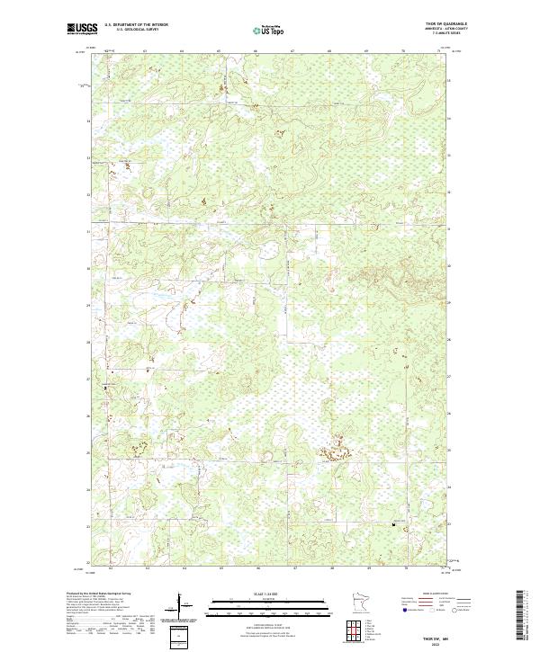 Thor SW 2022 topographic map thumbnail