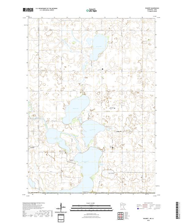Wilbert 2022 topographic map thumbnail